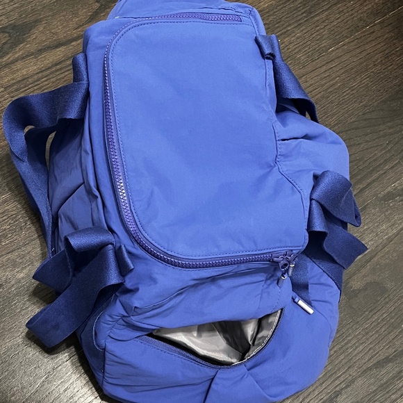 Athleta Bags Athleta Gym Duffle Merlin Blue Poshmark